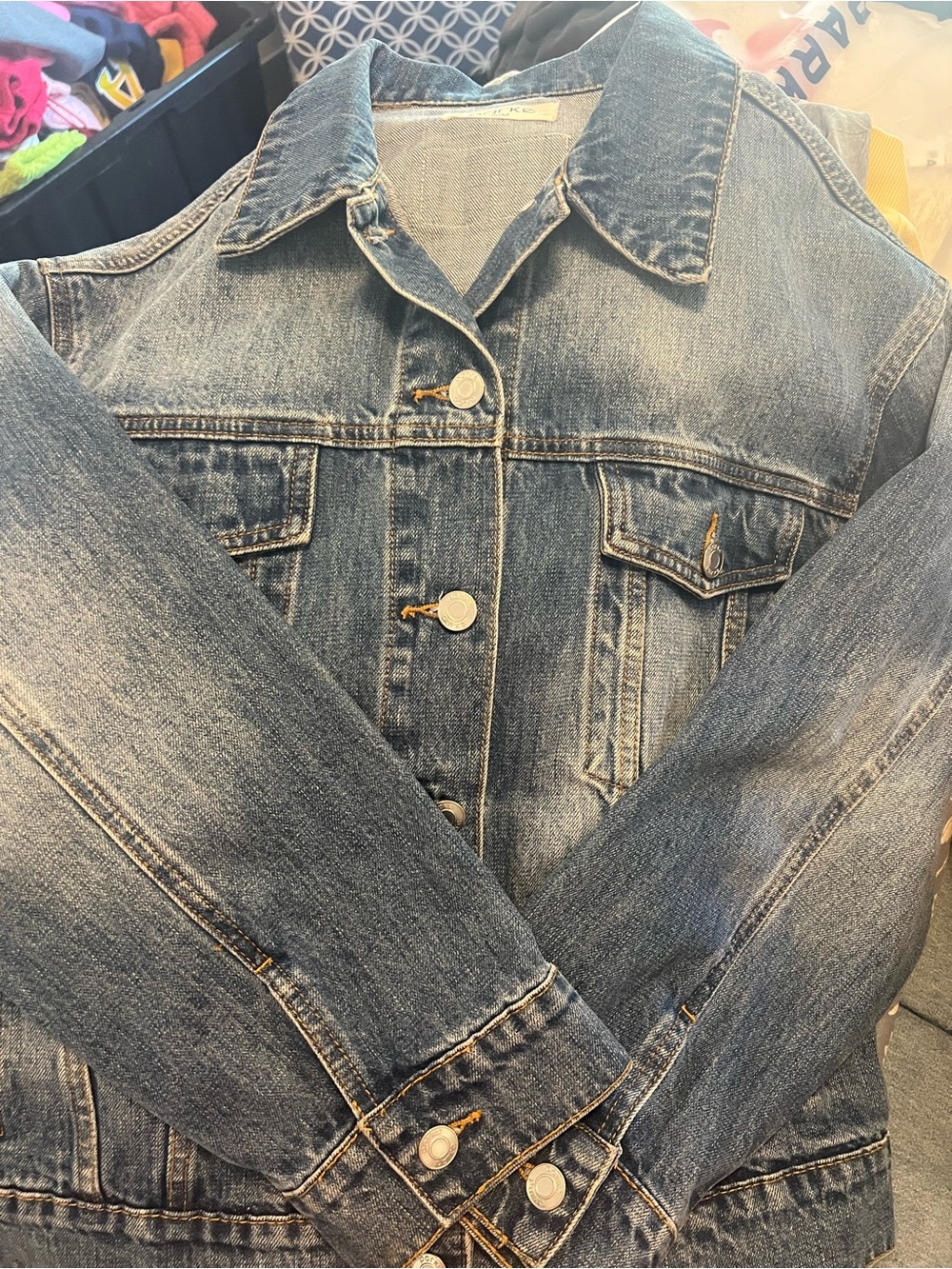 PARKE Denim Jacket - Blue Jean Jacket S/M